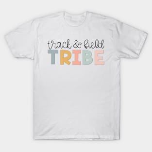 Track & Field Tribe Muted Pastels T-Shirt